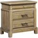 Bernards Bellamy Lane Caramel 2-Drawer Nightstand-0