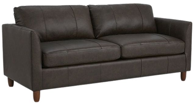 Best® Home Furnishings Customizable Bayment Leather Full Memory Foam Sofa Sleeper with Espresso Legs-0