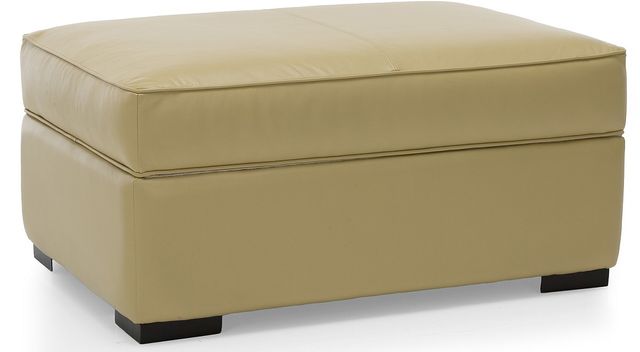 Decor-Rest® Furniture LTD 2591 Beige Leather Ottoman-0