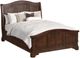 Elements International Cameron 4-Piece Cherry Queen Panel Bedroom Set-1