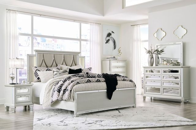 Signature Design by Ashley® Lindenfield Silver Mirror-3