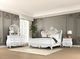 Furniture of America® Valentini 4-Piece White/Tan Queen Bedroom Set-0