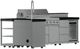 FORNO® Bulnes Series Alta Qualita Black and Stainless Steel Outdoor Kitchen Kits-2
