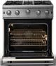 Viking® 5 Series 30" Pure White Natural Gas Pro Style Range-1