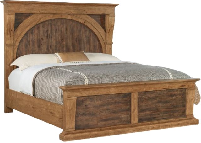 Hooker® Furniture Big Sky Vintage Natural King Corbel Bed-0