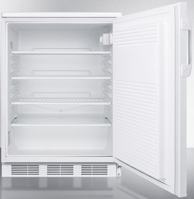 Accucold® by Summit® 5.5 Cu. Ft. White Under the Counter Refrigerator-2