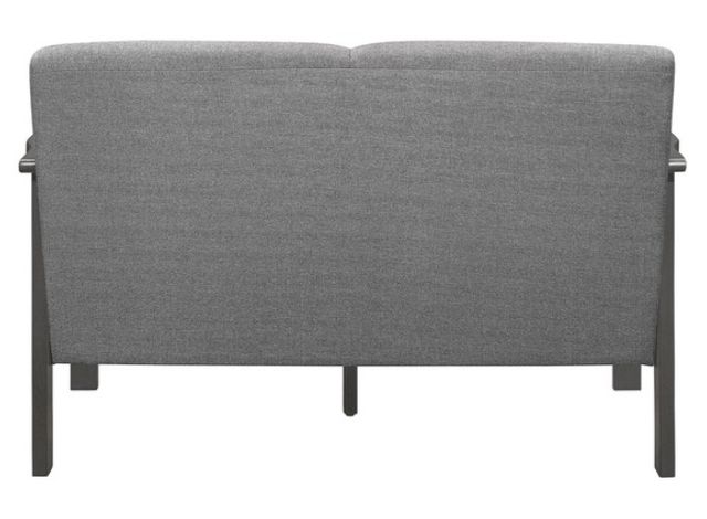 Homelegance® Lewiston Antique Gray/Gray Loveseat-3