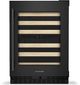 Kitchenaid® 24" Black Ore Built-In Wine Cooler With Full-Extension Wood-Front Racks-0