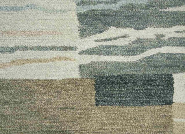 Rizzy Home Leon Neutral 8'x10' Rectangular Rug-2