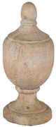 A & B Home Beige Small Chester Finial Decorative Accent-1