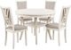 New Classic® Home Furnishings Amy 5-Piece Bisque Round Dining Set-0