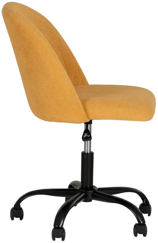 Linon Stormy Yellow Office Chair-4