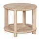 Braxton Culler Customizable Lyra Round End Table-0