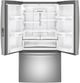 GE® 36" 28.8 Cu. Ft. Fingerprint Resistant Stainless Steel French Door Refrigerator-3