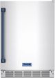 Thor Kitchen Gordon Ramsay Collection 24” 5 Cu. Ft. Stainless Steel Built-In Undercounter Outdoor Beverage Cooler with Blue Handle-0