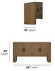 Flexsteel® Lyra Sierra Brown Buffet-2