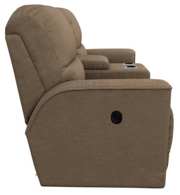 La-Z-Boy® Cade Coffee Manual Reclining Loveseat with Console-3