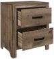 Homelegance® Mandan Weathered Pine Nightstand-3