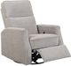 Emerald Home Tabor Beige Manual Swivel Glider Recliner-1
