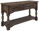 International Furniture Direct Dutton Brown Console-0