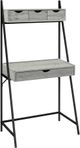 Monarch Specialties Inc. 32"L Grey and Black Metal Computer Desk-1