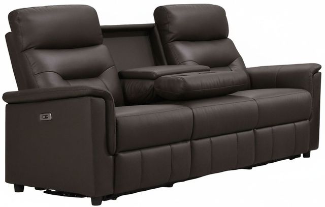 IFDC 8140 Soft Brown Power Recliner Sofa -1