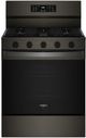 Whirlpool® 30" Black Stainless Steel Freestanding Gas Range-0