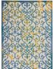 Nourison Home™ Aloha Ivory Blue 5'x8' Style 1 Area Rug-0