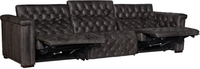 Hooker® Furniture MS Savion Grandier Bellagio Gravel Power Reclining Sofa with Power Headrest-1