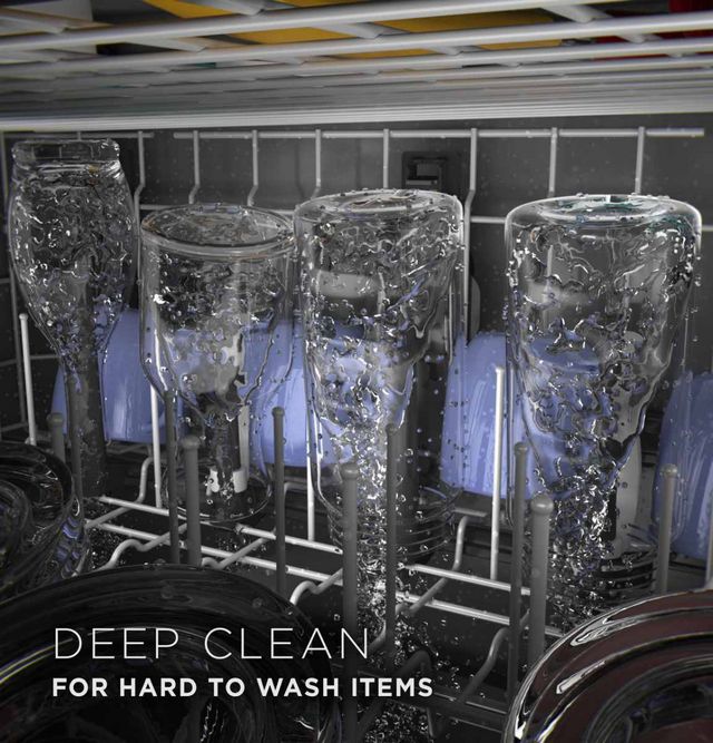 GE® 24" Black Built In Dishwasher-13