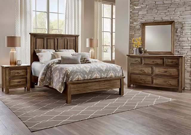 Artisan & Post by Vaughan-Bassett Maple Road Maple Syrup Triple Dresser-1