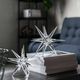 A & B Home Karsta Chrome Medium Star Accent-1