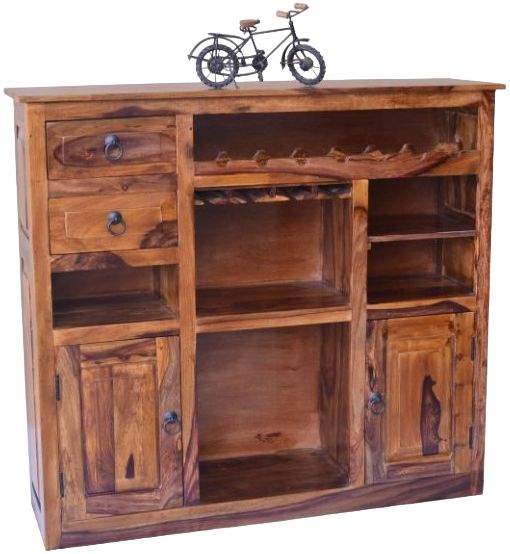 Jaipur Furniture Ganga Range Brown Bar-0