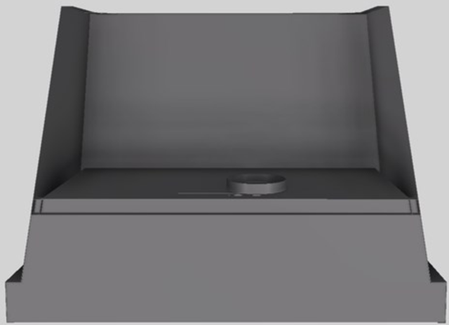 Vent-A-Hood® Designer Series 42" Gunsmoke Wall Mounted Range Hood-1