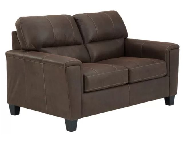 Signature Design by Ashley® Navi 3-Piece Chestnut Living Room Seating Set with Recliner-2