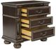 Homelegance® Catalonia Dark Cherry Nightstand-4