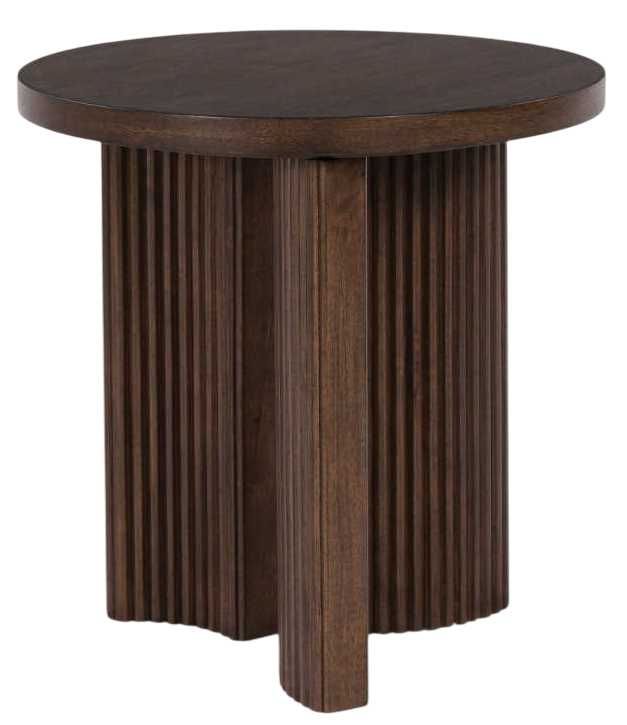 Signature Design by Ashley® Korestone Dark Brown End Table-0
