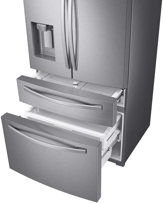 Samsung 36 in. 28.0 Cu. Ft. Fingerprint Resistant Stainless Steel French Door Refrigerator-4
