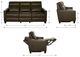 La-Z-Boy® Quinault Brownstone Power Reclining Sofa with Headrest-2