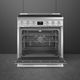Smeg Professional 30" Stainless Steel Pro Style Gas Range-1