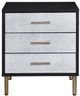 ACME Furniture Myles Black/Silver Nightstand-3