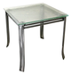 Forge Design Oasis Glass Top End Table-0