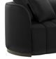 Najarian Furniture Milano Black Sofa-1