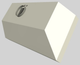 Vent-A-Hood® 42" Biscuit Wall Mounted Liner Insert-3