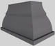 Vent-A-Hood® Designer Series 54" Biscuit Island Range Hood-4