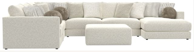 Jackson Furniture Ritzy 7-Piece Bone Right-Arm Facing Sectional with Ottoman-3