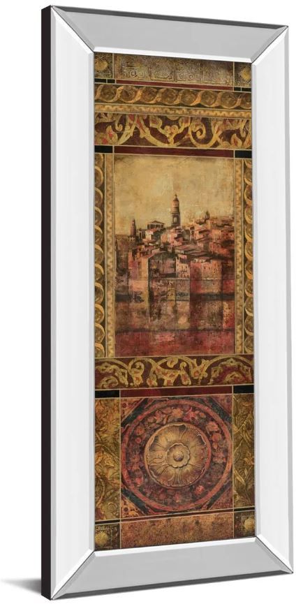 Classy Art New Enchantment Il by Douglas Mirror Framed Wall Art-1