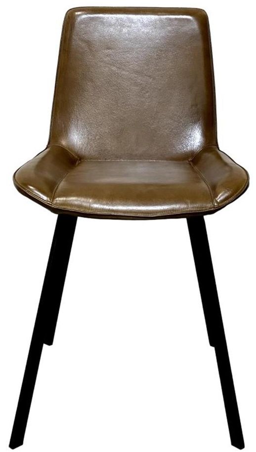 Nest Home Collections Gabriel Black/Brown Dining Chair-1