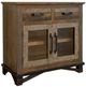International Furniture Direct Loft Brown Brown/Gray Server-0