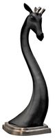Harp & Finial® Dalia Black Large Giraffe Statue-0